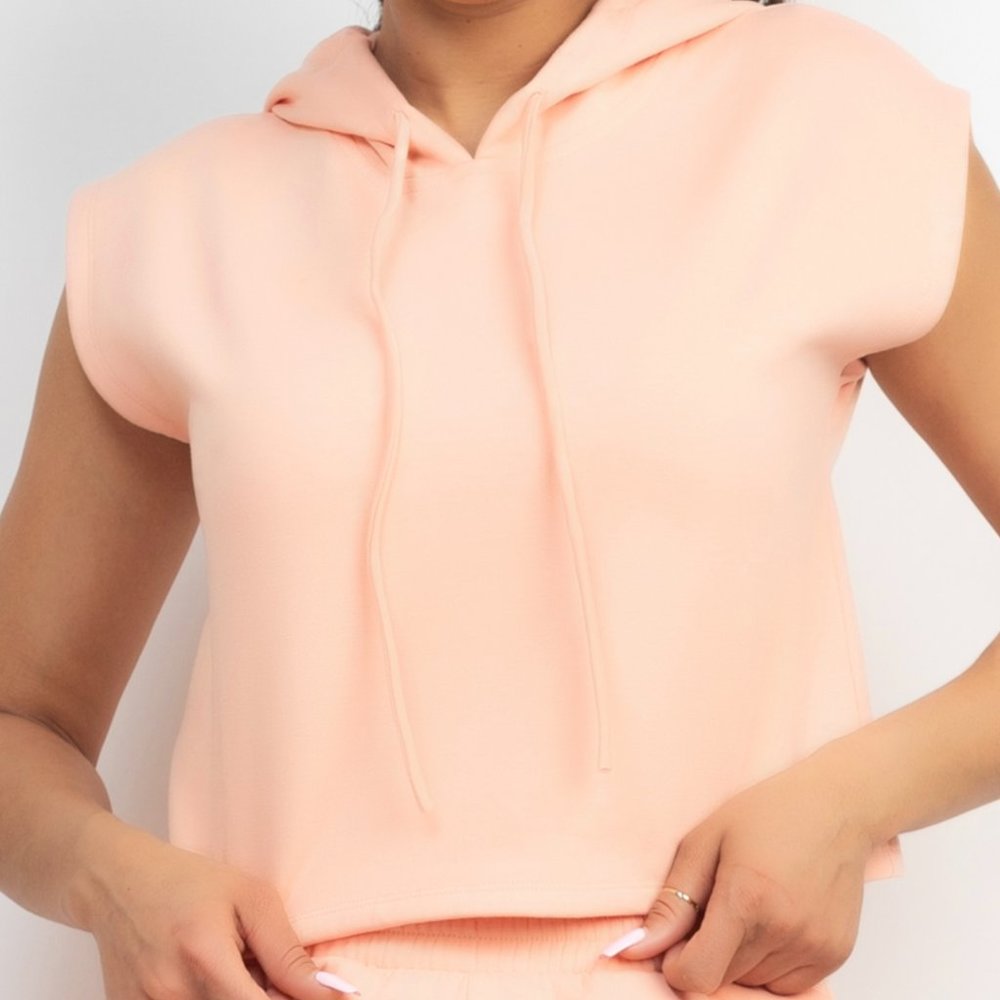 Hoodie Springtime 2pc Short Set - Picture 3 of 4